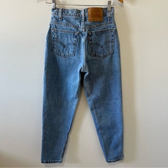 Vintage Rare 1997 Levi’s Tapered Leg Jeans Size 25 - Picture 3 of 8